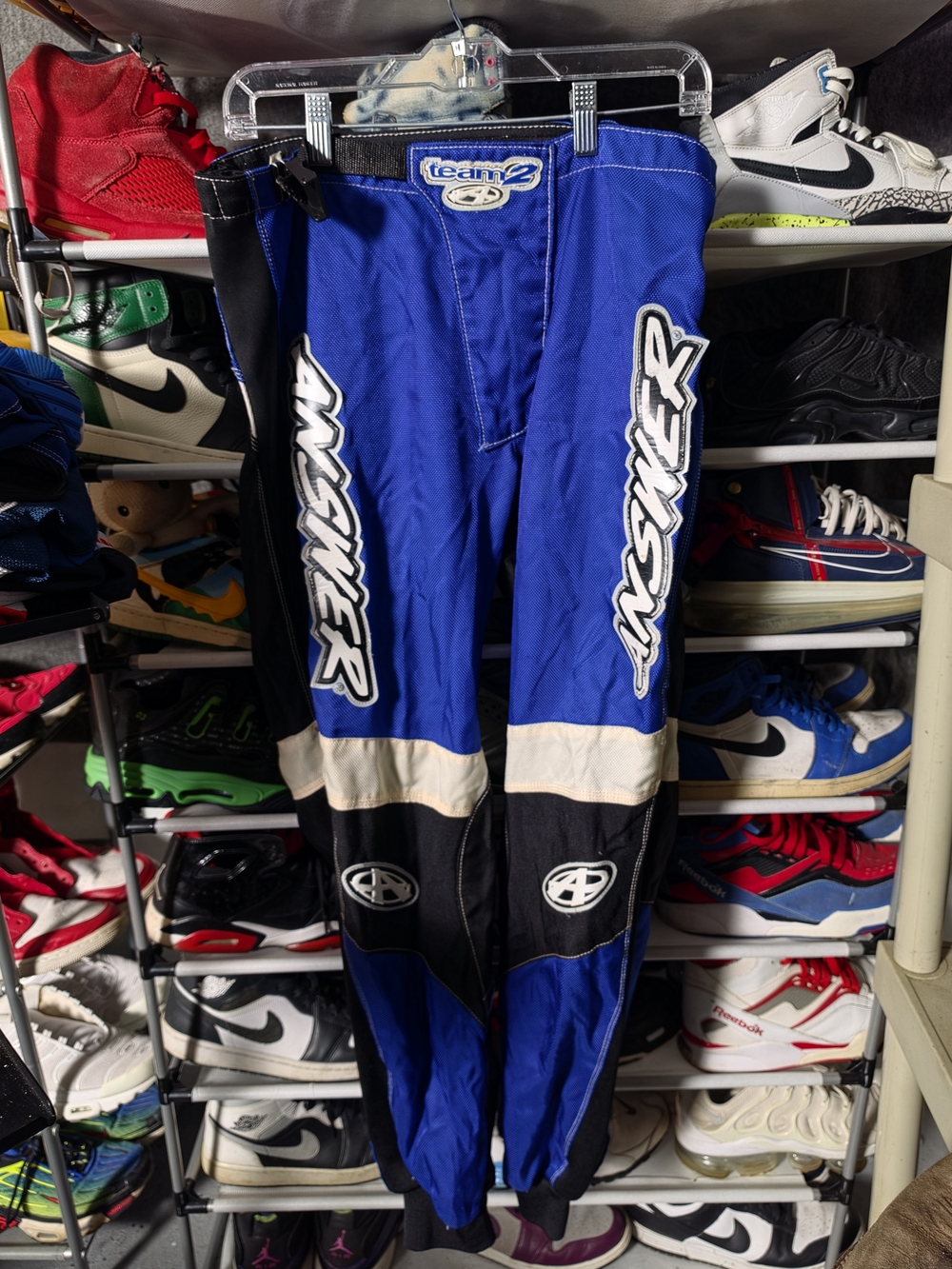 🔥 Answer Racing Blue Men’s Size 34 MX Dirt Bike Pants by Answer